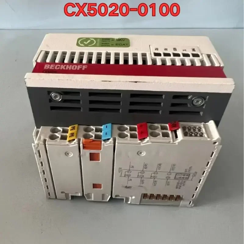 Second-hand PLC module CX5020-0100 function test is normal