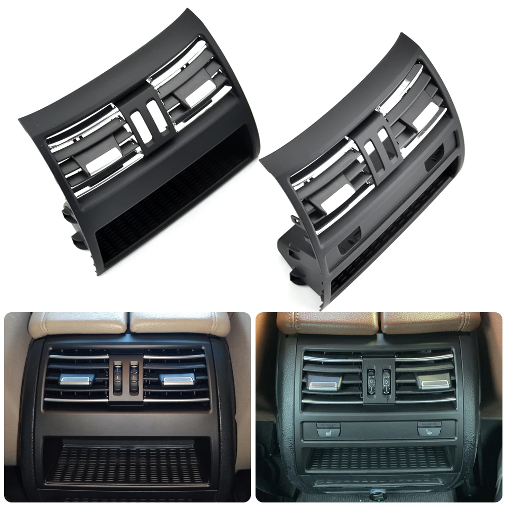 64229172167 New Rear Air Conditioning Ventilation Grille Air Outlet Frame Fit For Bmw 5 Series F10 F11 2010 2011 2012 2013-2016