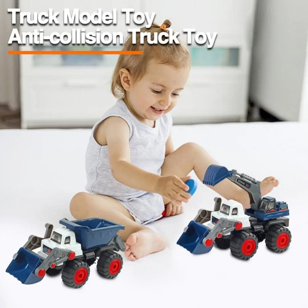ABS Excavator Toy Truck Toy Pickup Toy Children Engineering Car Toy Toy Vehicles Classic Toy Large Bulldozer Toy