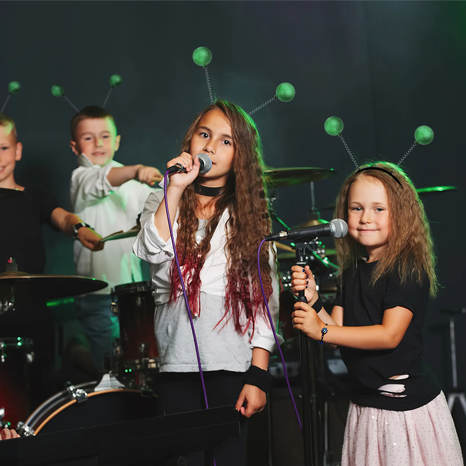 

9Pcs Foams Ball Hairband Unique Headwear Prop for Costume Party and Festival Celebration Events Foams Ball Hairband