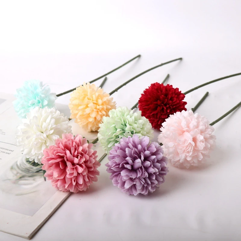 

2Pcs Hydrangea Artificial Flowers Bouquet for Home Bedroom Decor Wedding Decoration Craft Vases Flower Arrangement Accessories
