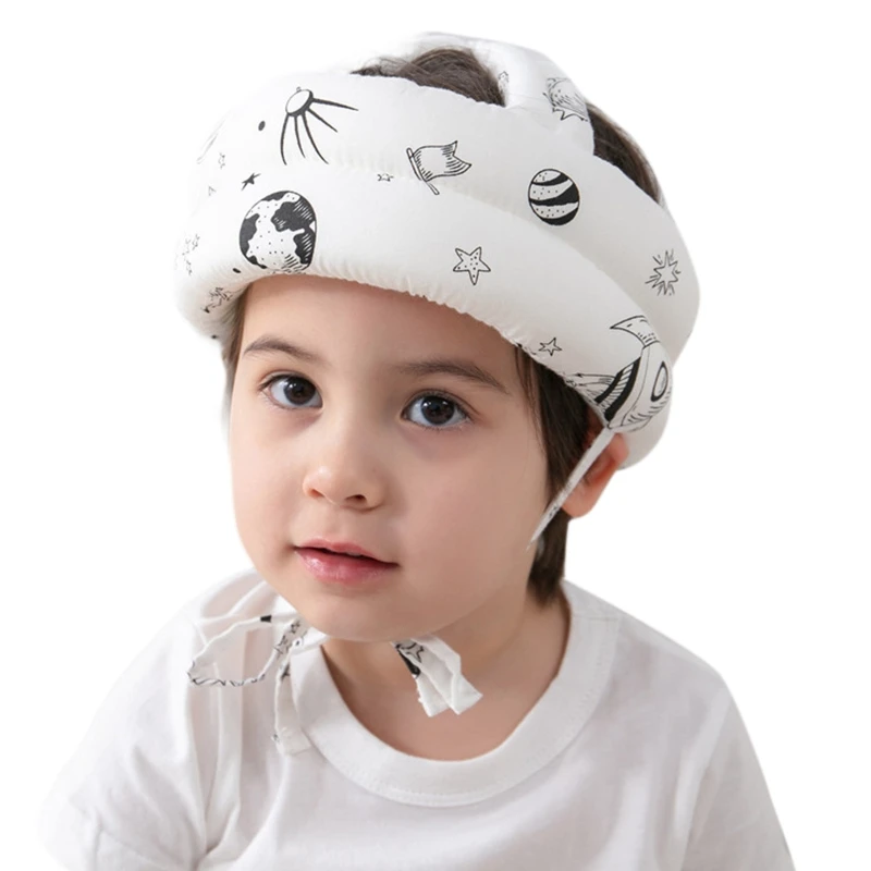 Baby Infant Head Protection Soft Hat Helmet Anti-collision Security Safety Helmet Sport Baby Play Protective Cotton Caps