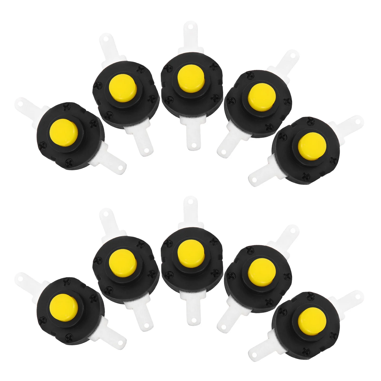 

20pcs Self-Lock Micro Button Switch For Flashlight Latching Mini Push Button Torch Repair Replacement Waterproof Compact Design