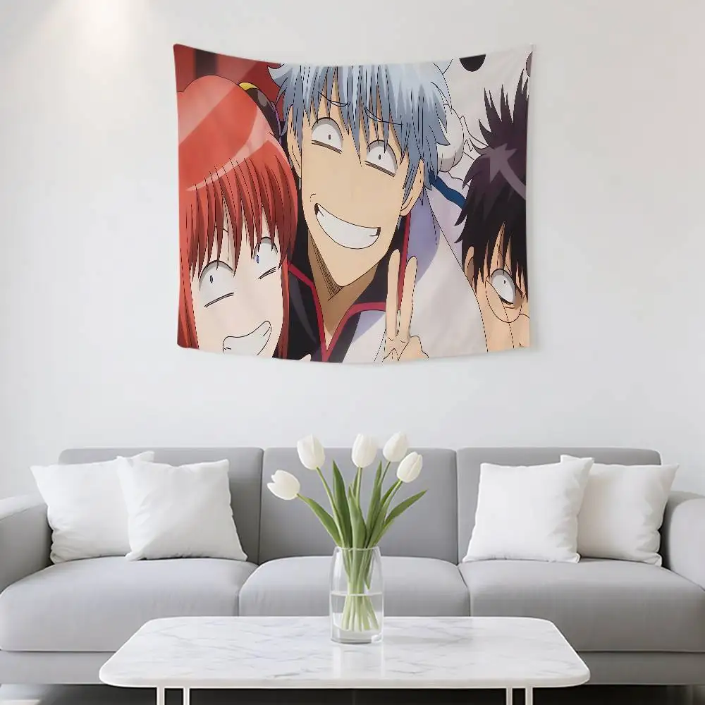 G-Gintama Tapestry Customizable Tapestries Of Various Styles,wall Hangings, Celebrity Photo Printing,wall Hangings
