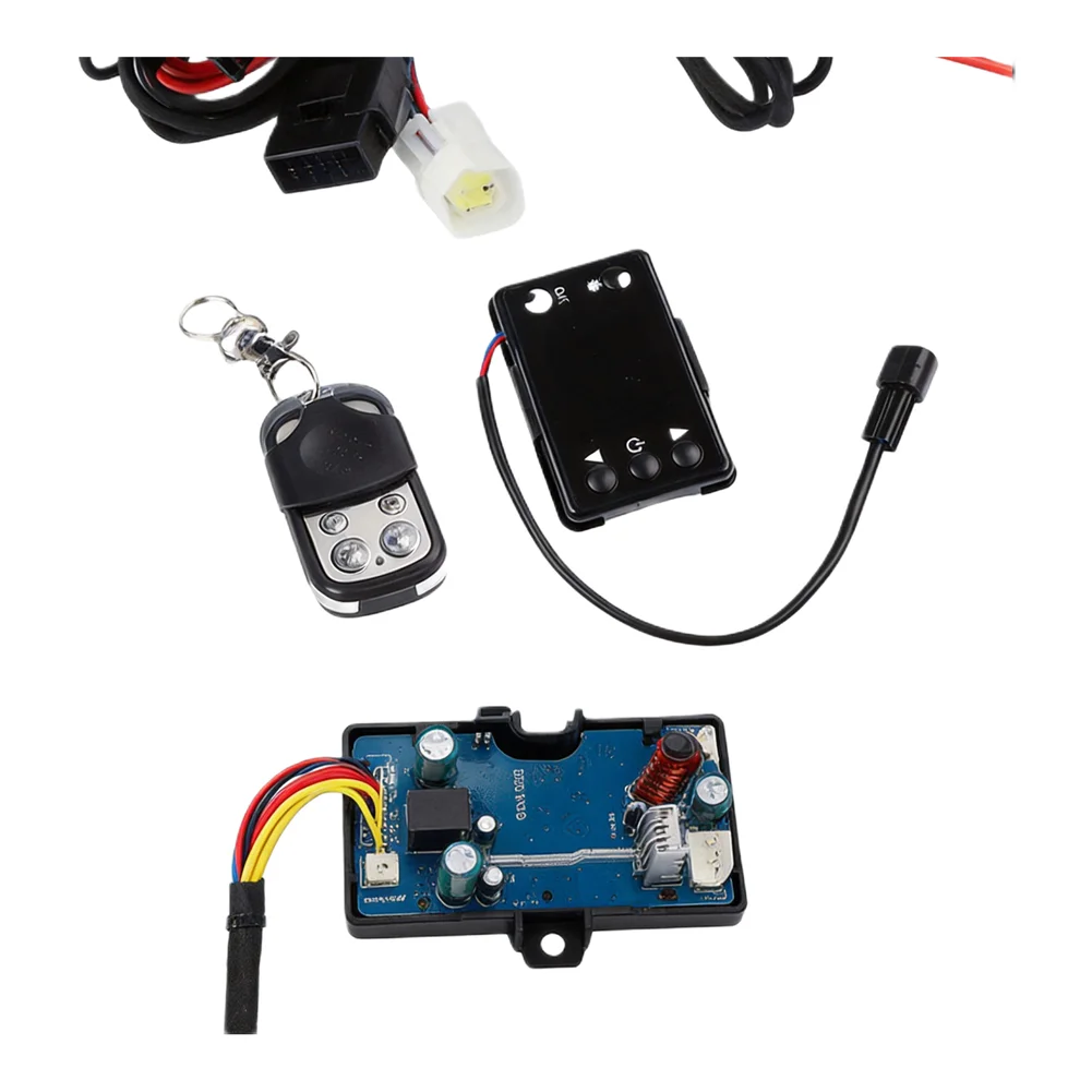 For Cars For Trucks Heating System LCD Monitor Switch Indoor Heating Customizable Heating Settings Timing Start Stop