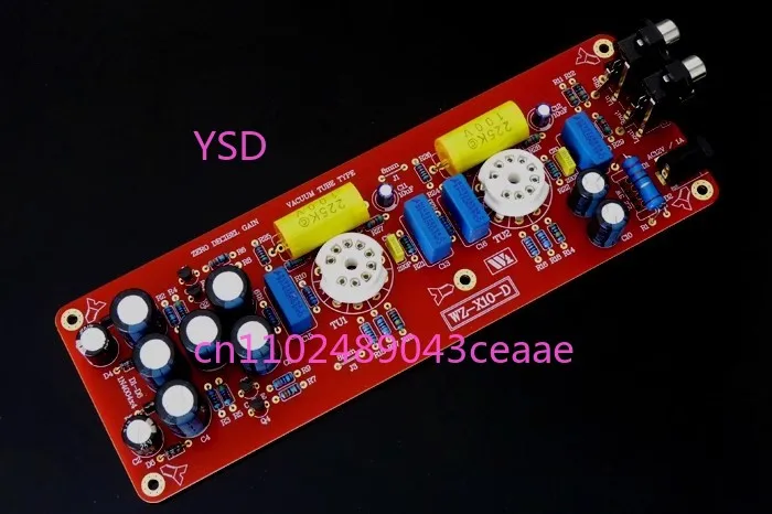 HiFi 6N11 Tube Preamplifier Board Sound Preamp Kit Refer X-10D Musical Fidelity Preamp