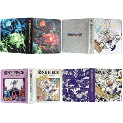 One Piece OPCG Card Binder Luffy Album 25th Anniversary Holder Collcetion Card 540pcs Card Holder 9 Grid PU Gold Stamping Folder