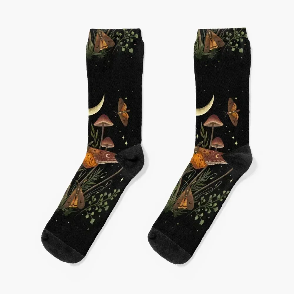 

Autumn Light Underwing Socks floor designer Novelties football Man Socks Women's