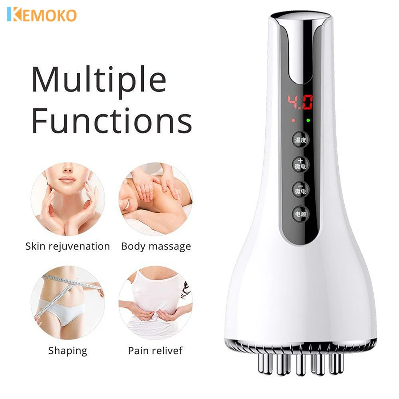 

EMS Massager SPA For Body Slimming Machine Infrared Therapy Gua Sha Scraping Fat Burner Weight Loss Electro Stimulator Vibrators