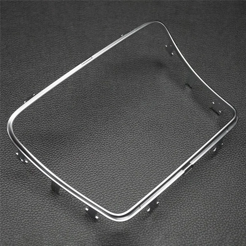 # 404S أ 2056830900 إطار كوب ماء أمامي للسيارة مزين بالكروم (فضي) #1