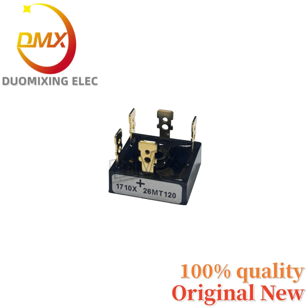 5PCS/LOT 100% New 26MT120 Power Supply Module Three-Phase Rectifier Bridge 25A 1200V