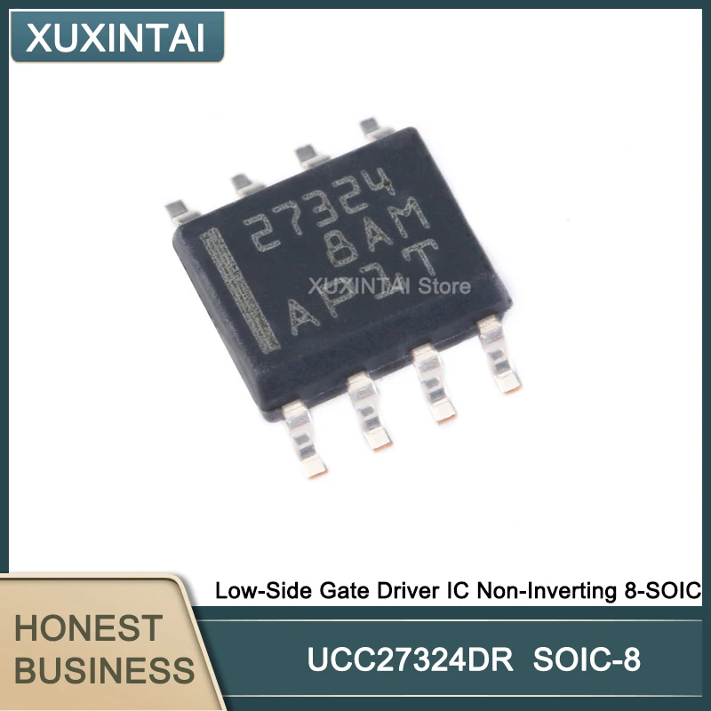 50Pcs/Lot New Original UCC27324DR UCC27324 Low-Side Gate Driver IC Non-Inverting 8-SOIC