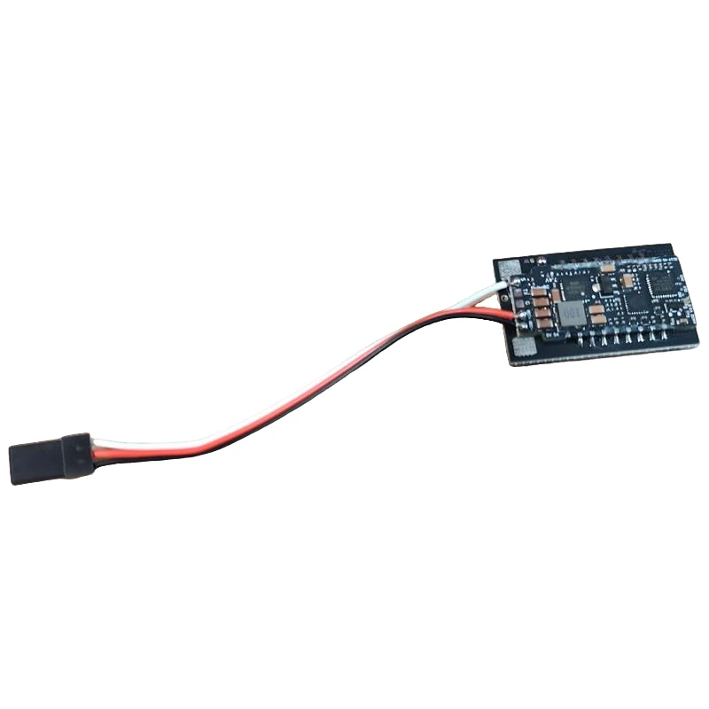 2-7S 80A AM32 ESC w 4 Uds 50V100uf condensador 5/7,4 V 4A BEC baja velocidad alto par para Turbofan FPV Drone RC Crawler Mosquito Cars