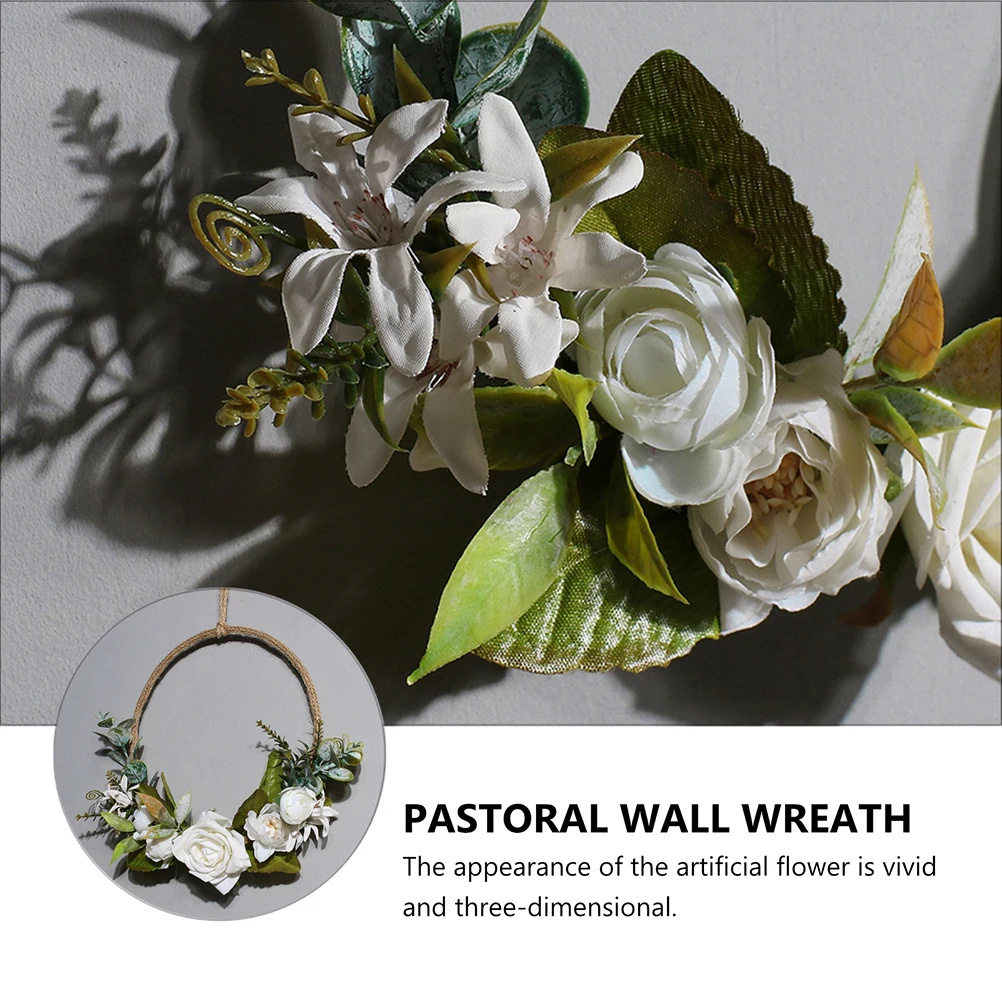 

Eucalyptus Simulated Garland Wall Hanging Cotton Thread Artificial Decor Party Tapestry Vivid Flower