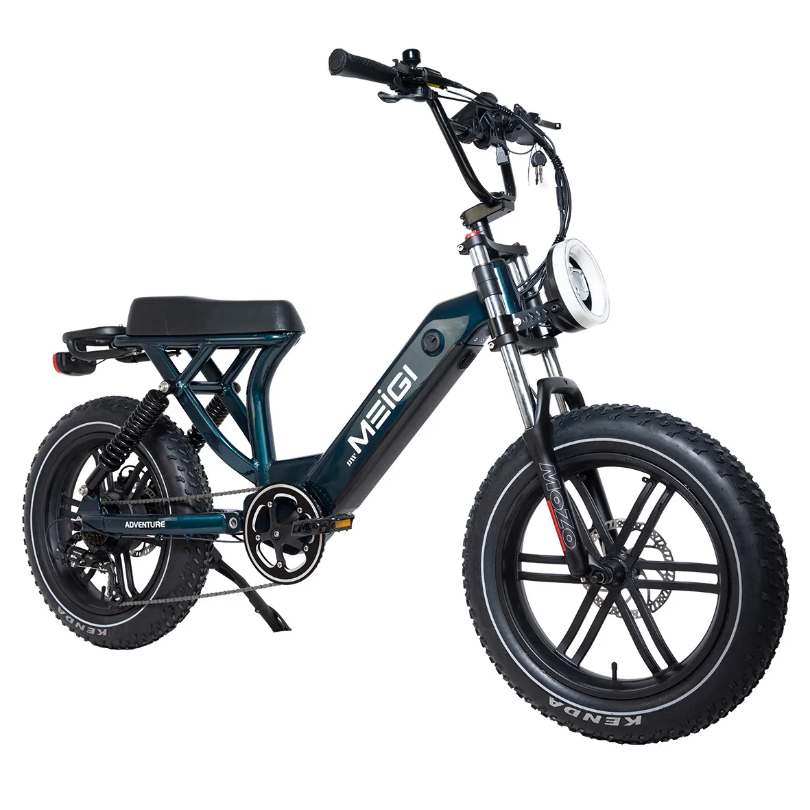 Hydraulic disc brake fast speed 30mph electric bicycle mountain electric bike  men beach ebike with fat tire intergrated wheels