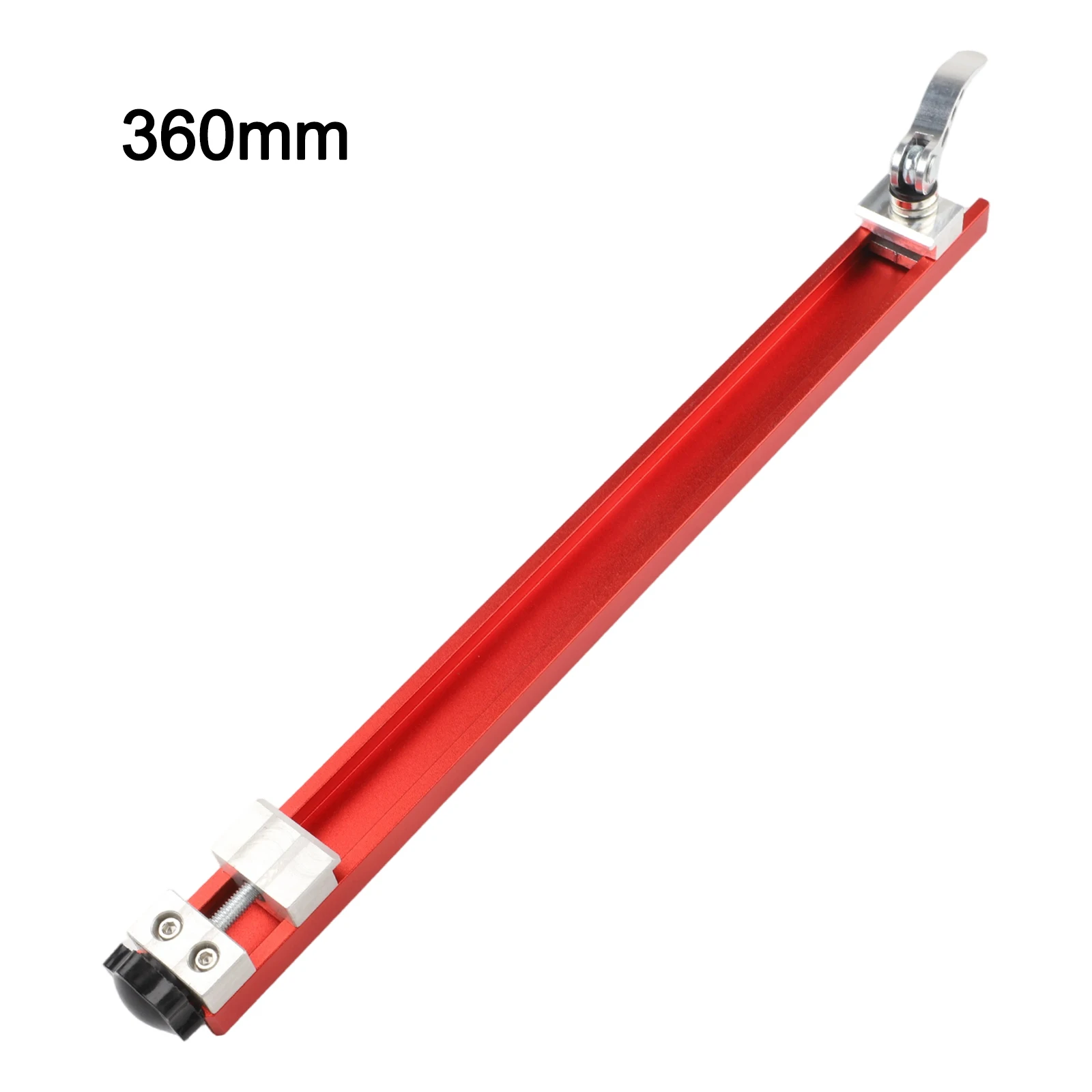 Customizable Width Cutting Machine Ruler Featuring For Aluminum Alloy and Secure Locking Clamp for Steady Cuts