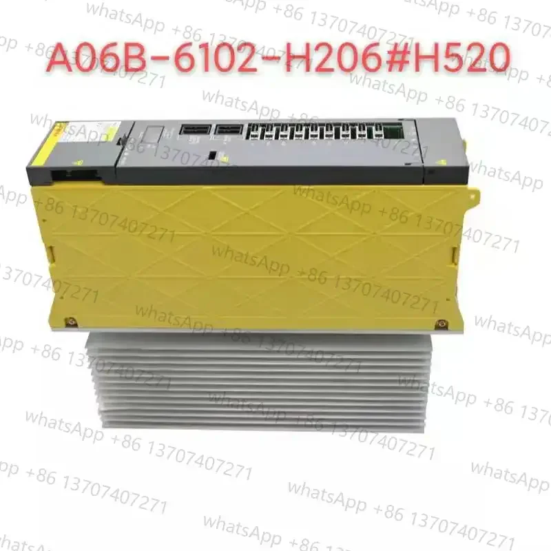 Driver usado A06B-6102-H206 # Servo amplificador H520 Fanuc para máquinas de sistema CNC