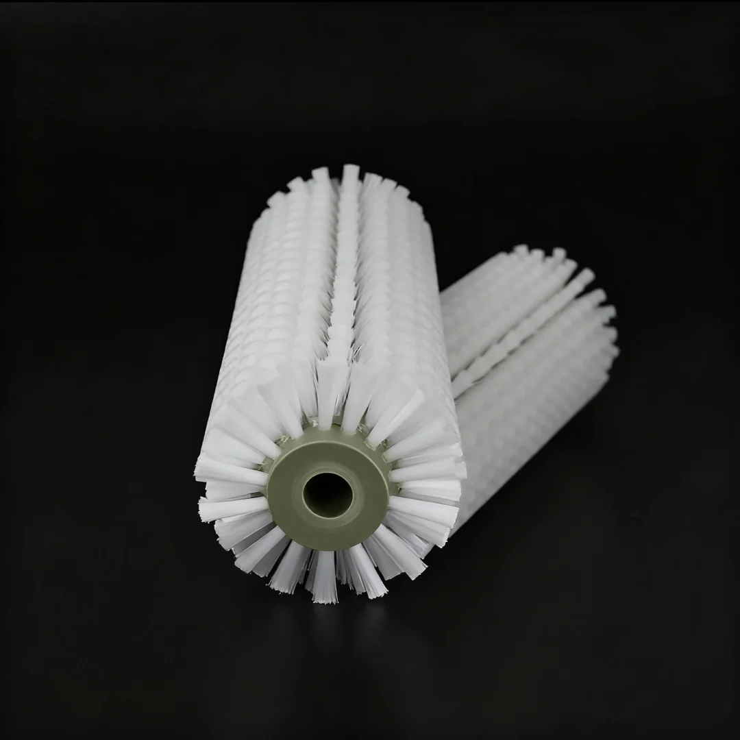 Large Size Industrial Machine Nylon Wire Brush Deburring Abrasive Brush Fruit Cleaning Tools For Polishing Hollow Dust Removal
