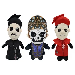 Kardinal Copia peluş bebek Bc Papa kardinal Plushie oyuncak hayalet Nefarious frontman Plushie oyuncak peluş