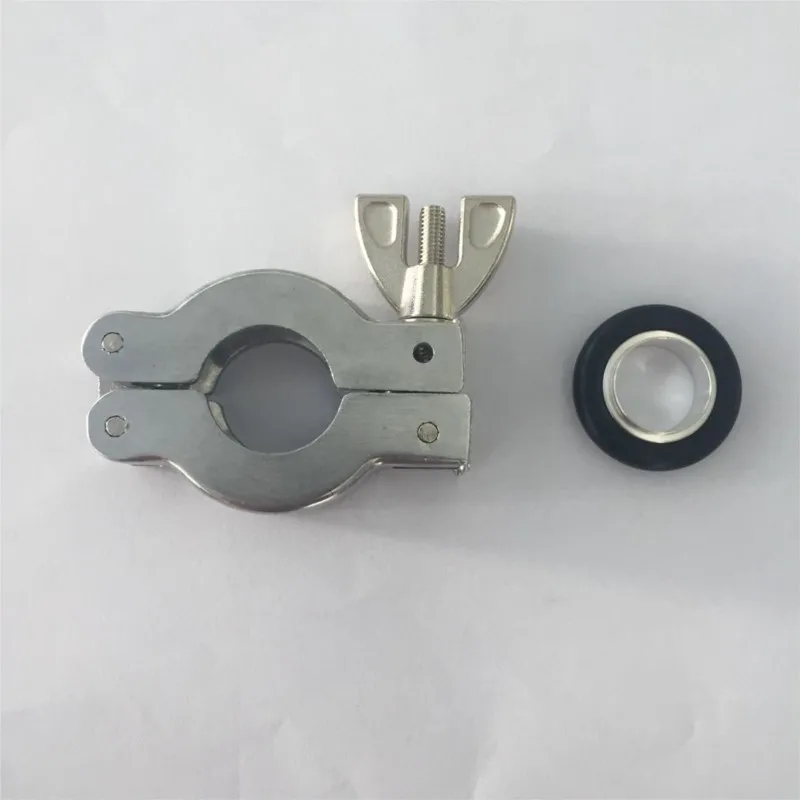 1PC KF10 KF16 KF25 Vacuum AL Clamp Pump Fitting Parts Contain O-Rings Aluminum Bracket