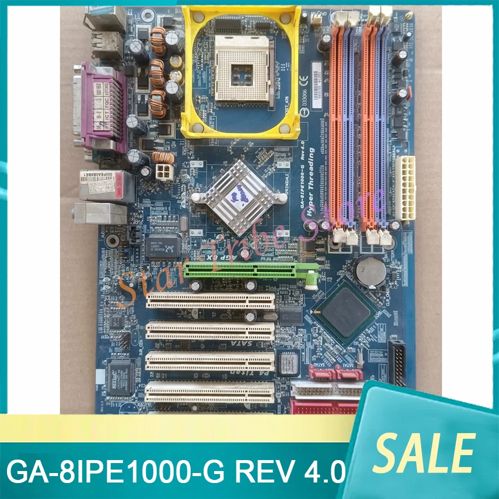 GA-8IPE1000-G REV4.0 Motherboard Socket 478 800MHz 4×DDR 400/333/266