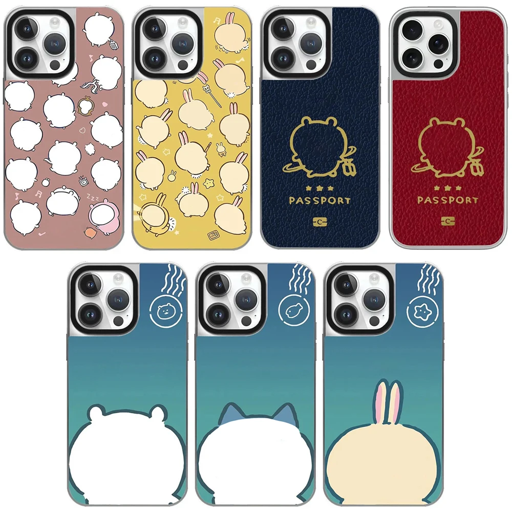 

Air Travel Cartoon Silver Border Mirror IPhone 12 13 14 15 16 Pro Max Case - Protective IPhone Case with MagSafe