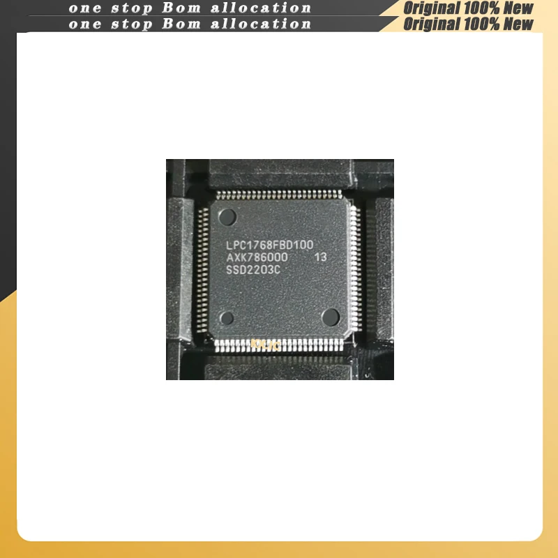 

10PCS/LOT LPC1768FBD100 LPC1768FBD1 C1768FBD100 LQFP-100 Stock NEW Original