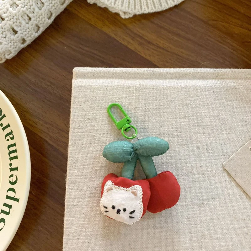 Creative Fabric Animal Doll Keychain For Bag Pendant Funny Small Bear Keyrings Wholesale Cute Hedgehog Pendant Accessories Gifts - Image 5