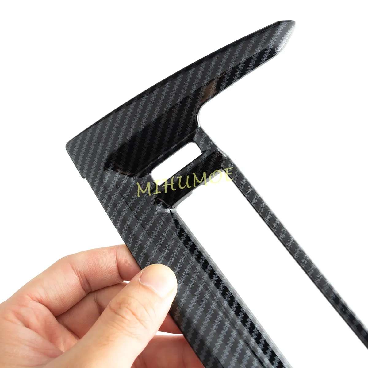 3Pcs Carbon Fiber Interior Center Console Side Middle Air Vent Cover Trims For BMW X1 iX1 U11  X2 iX2 U10 2023 2024 2025