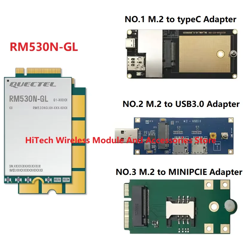 Quectel RM530N-GL Sub-6GHz & mmWave 5G module Based on 3GPP Release 16 integrated GNSS receiver Worldwide 5G and LTE-A coverage