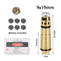 9X19MM Red Laser
