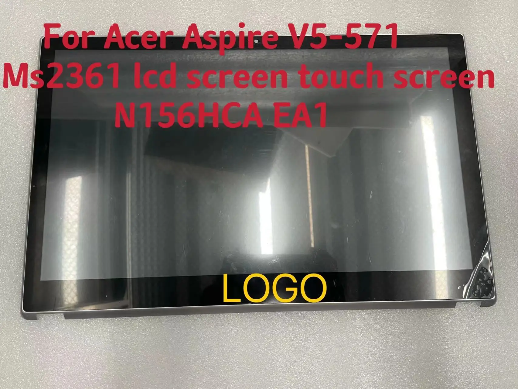 For Acer Aspire V5-571 V5-571p Ms2361 lcd screen touch screen digitizer Assembly lcd display touch screen assembly N156HCA EA1