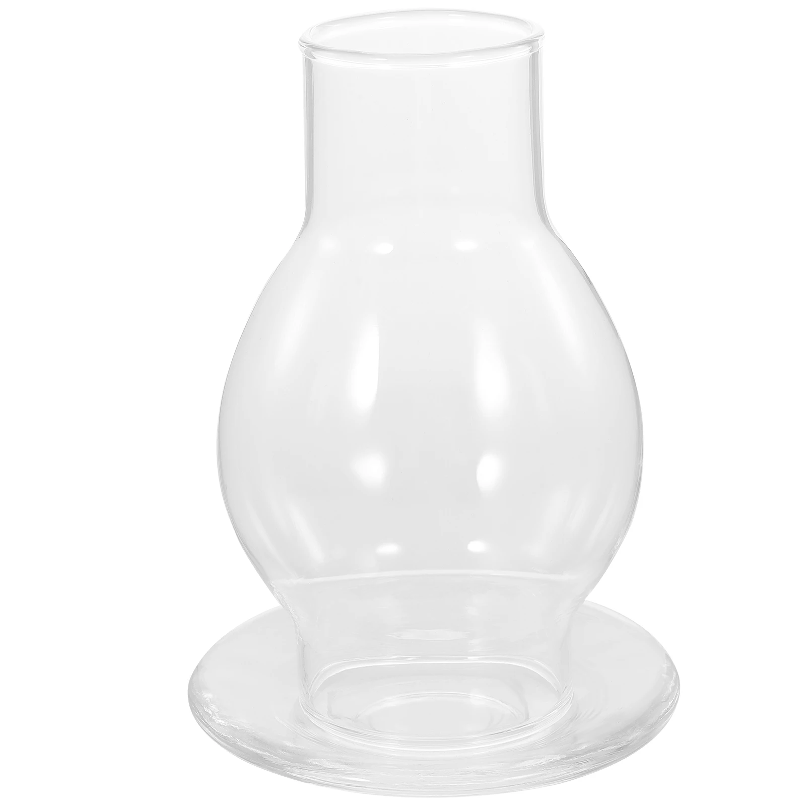 

Unique Glass Holders Set Transparent Cover Exquisite Craft Perfect for Wedding Table Centerpiece Home Decor