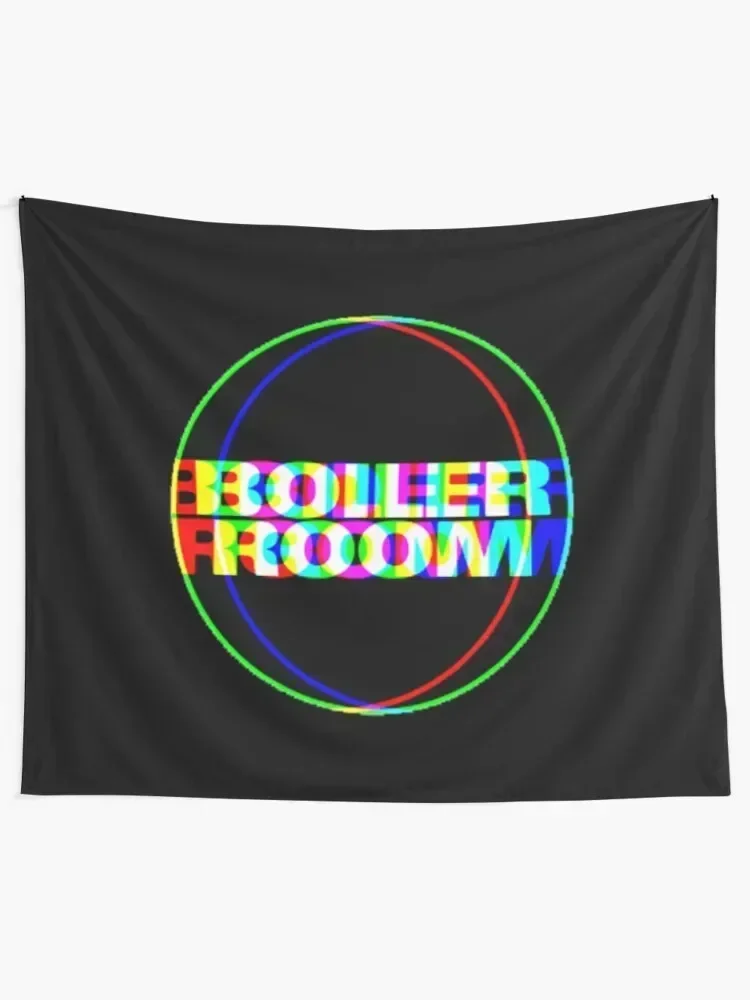 Boiler Room Color Glitch I Tapestry Bedroom Decor Aesthetic Decoration Tapestry