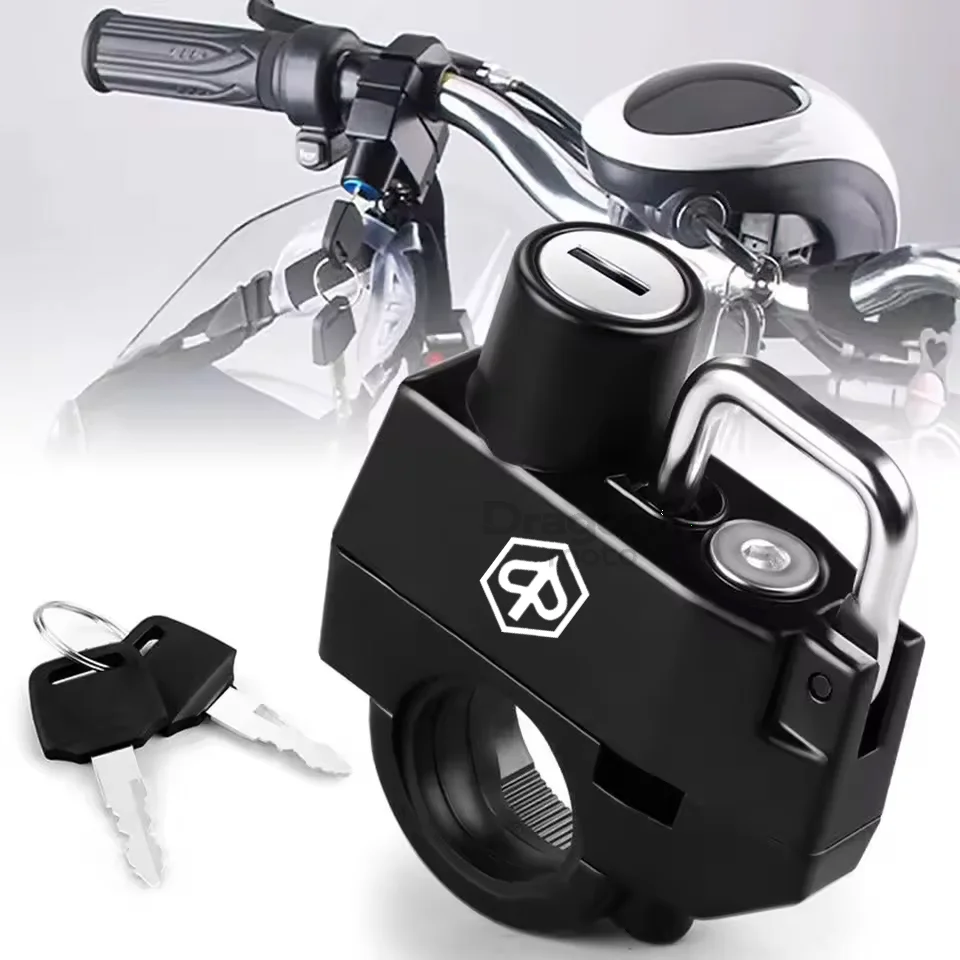 For PIAGGIO Liberty125 MP3 500 Medley Beverly 300 ZIP50 X7 X9 Motorcycle Supplies Helmet Lock Anti-theft Locker Locking Device