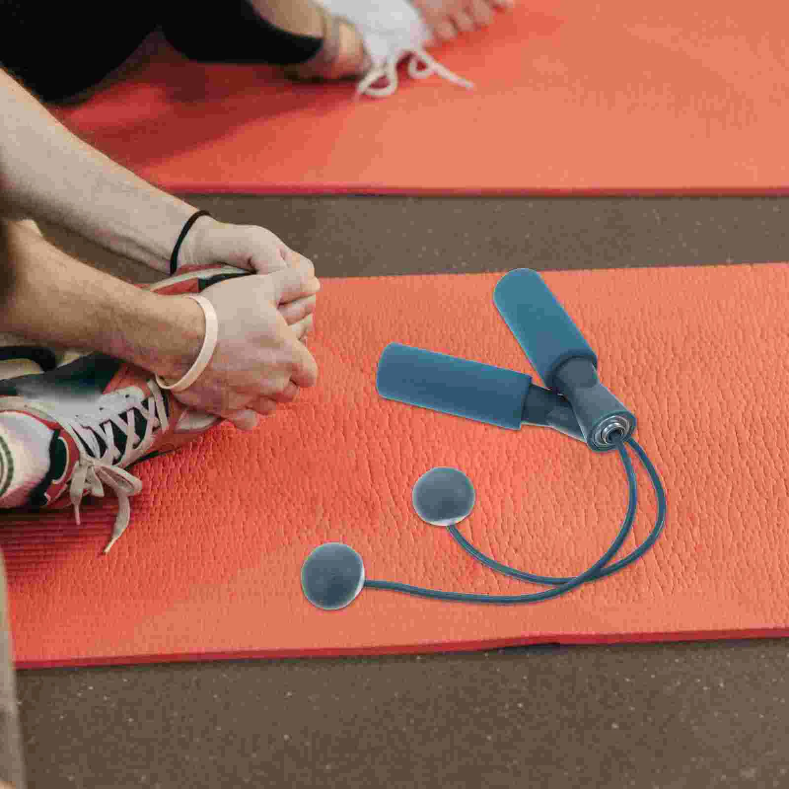 Corda per saltare senza fili per adulti per fitness Jumprope da uomo che salta in filo d'acciaio per allenamento da donna