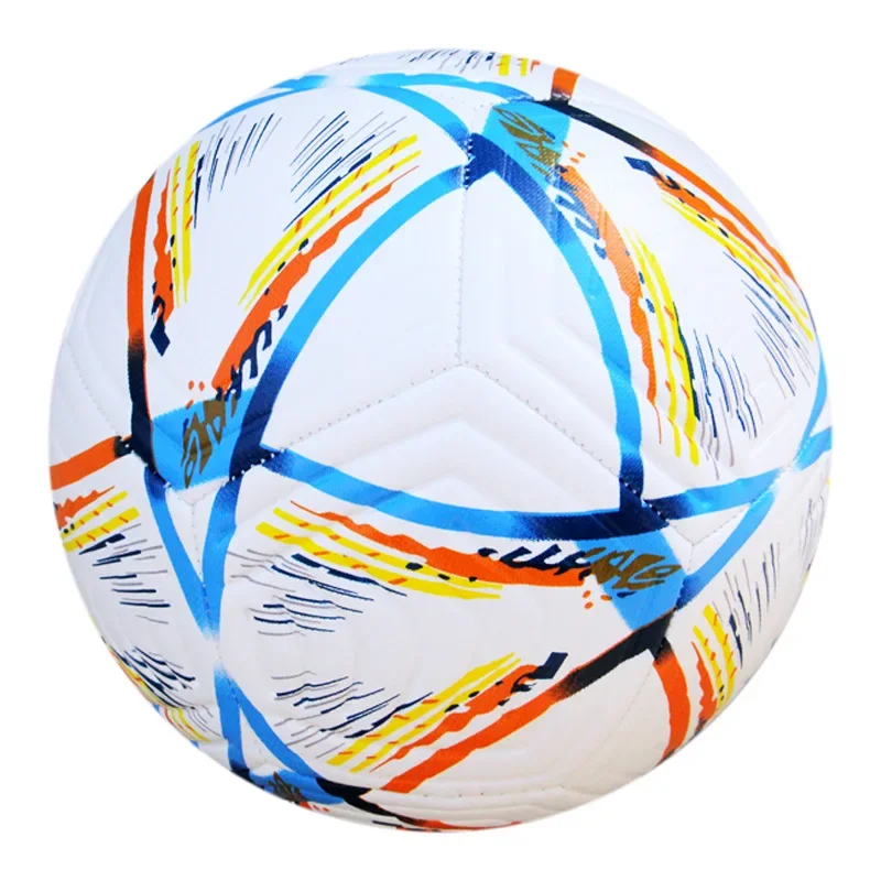 

Size 5 Soccer Ball PVC Explosion-proof Football World Cup Type 5 PU Match Training Football Trajectory Training Football Yoga