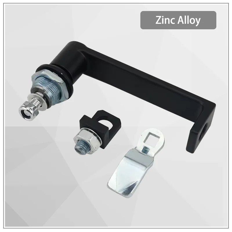 

Zinc Alloy Handle Lock Industrial Electrical Equipment Automation Machinery Cabinet Door Rotating Handle Lock