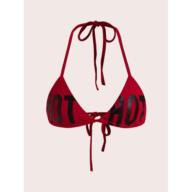 2025, Europese en Amerikaanse zomer nieuwe niche driehoekige cup met zichtbare navelplooien, kleine jarretel, Amerikaans pittig meisje sexy p