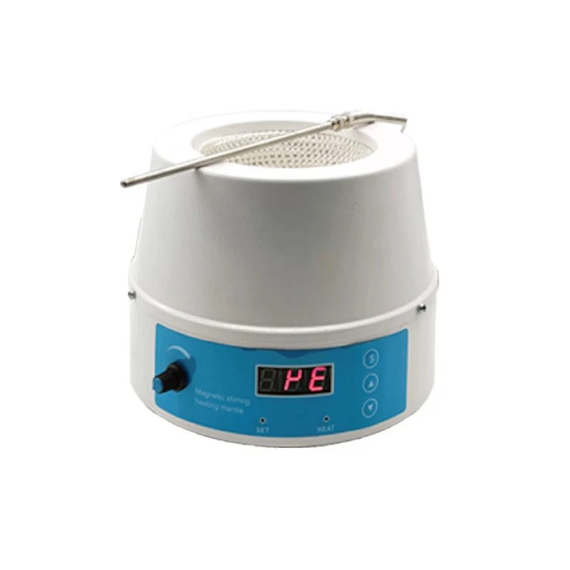 Agitador magnético de aquecimento 0,5l1l2l, display digital, placa quente, misturador vortrx, agitador, laboratório químico com barra de agitação