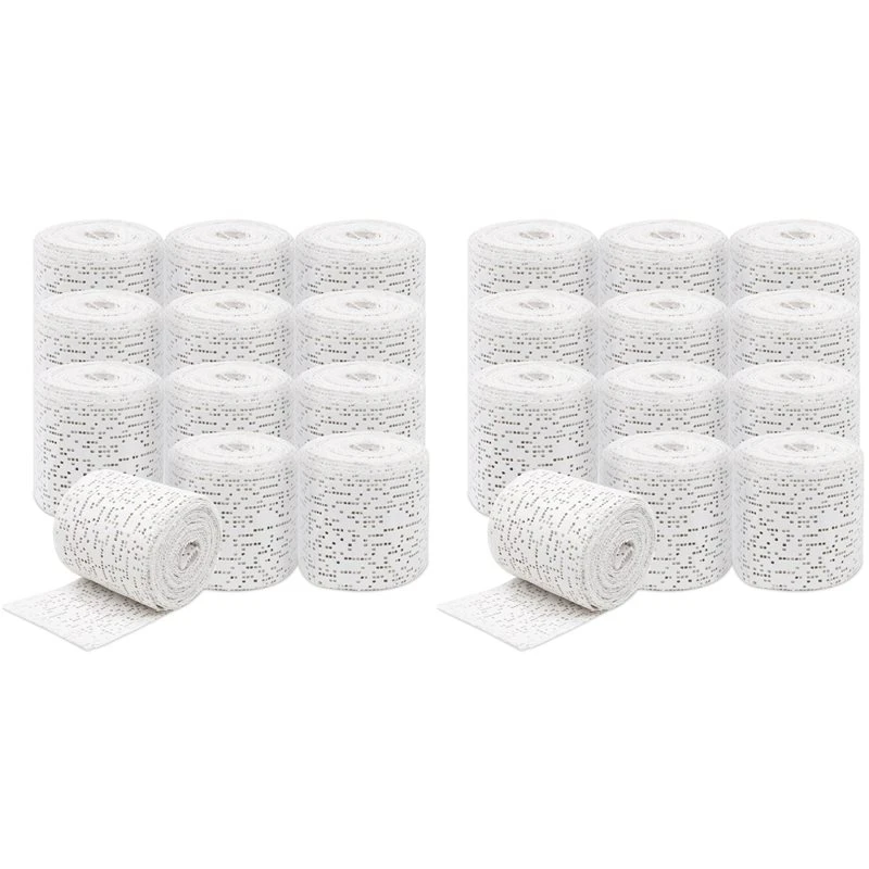 ABYM Plaster Bandages Set 24 Rolls Plaster Bandages For Crafts 5 X 270 Cm Plaster Bandage Baby Belly Plaster Bandages