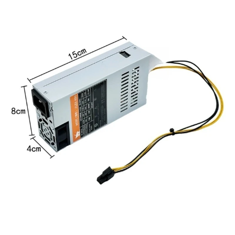 1U Small All in One Power Supply 4P Interface 250W 300W 400W 500W Silent Steady Flex PSU for POS NAS Mini Server Devices