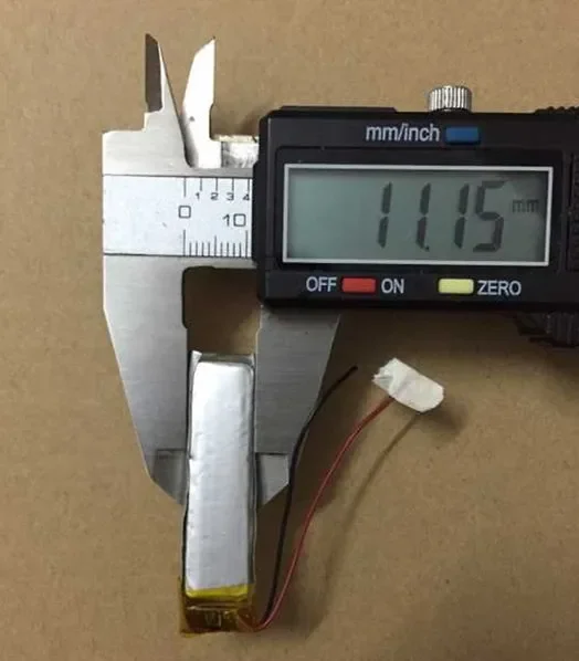 جريس 061148 ص 601148 P مع لوحة واقية 3.7 فولت بطارية ليثيوم بوليمر أحذية تألق بطارية الأحذية