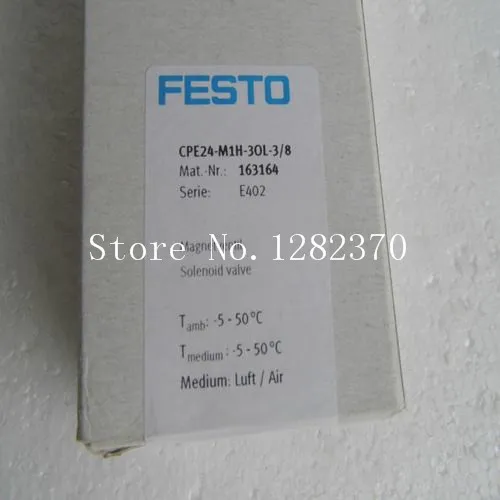 

[SA] Электромагнитный клапан FESTO CPE24-M1H-3OL-3/8 точечный 163164