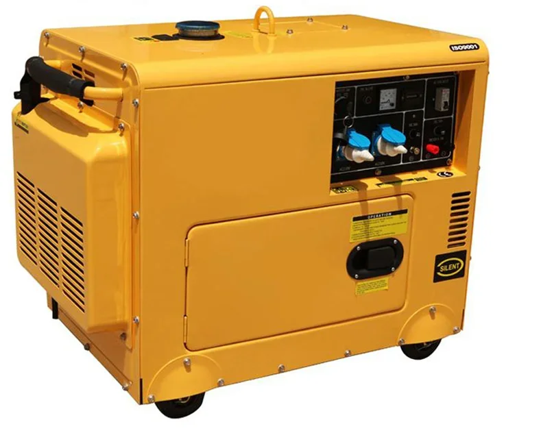 Premium 8KW 6KW Diesel Generator DC 12V Electric Starting Diesel Generator