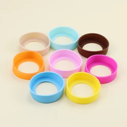 70MM Silicone Cup Bottom Cover Coaster Sleeve Water Cup Cover Anti-skid Silicone Cup Coaster Bottle Cover