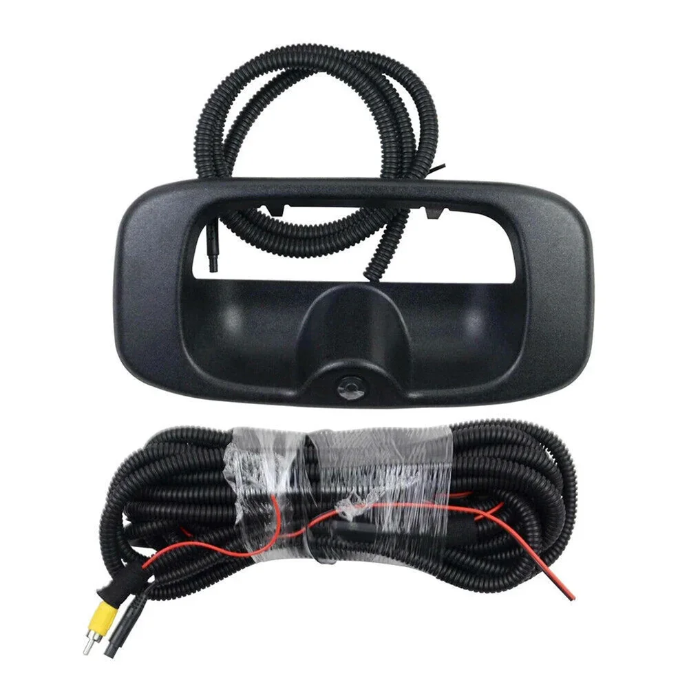 15228539 5W Black Rear View Camera For Chevy Silverado And For GMC Sierra 1999-2007 IP68 Waterproof Car Reverse Camera