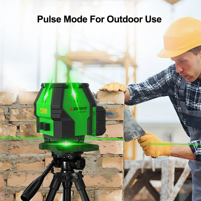3D all-round green laser level 12-line 3D self-leveling 360 green rotating laser level