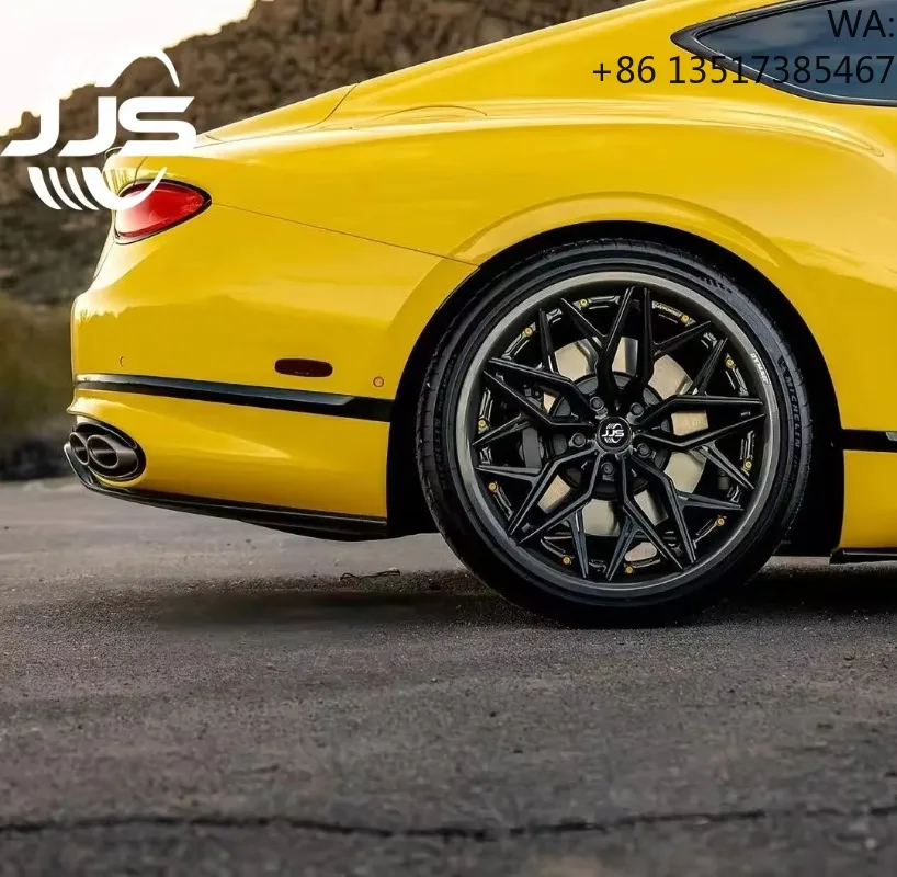 Forged Two Piece Black Five Spoke 5x112 5x120 5x1143 Wheels 18 19 21 22 24 26 20 Inch Rims for Ferrari Benz bmw Wheel E90