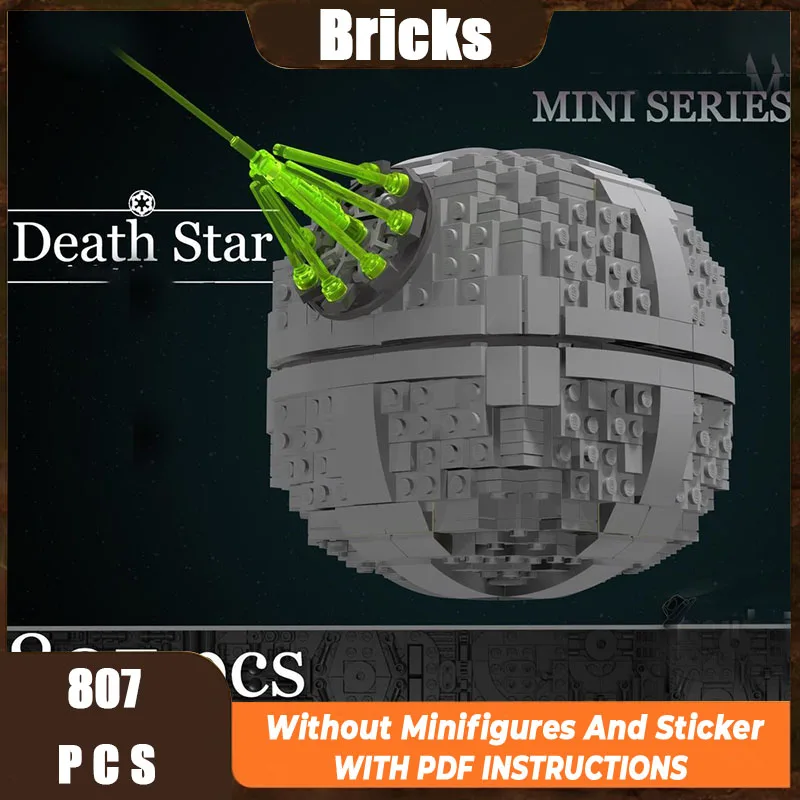 

Moc Building Block Модель Dead Star Модульная технология Строительные блоки Фестивальный подарок Детская игрушка DIY Набор сборки